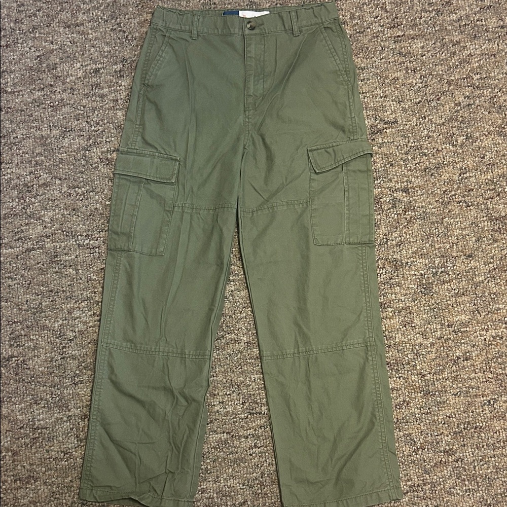 Old Navy Forest Green Cargo Pants